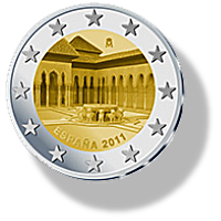 2 Euros Commémorative Espagne 2011